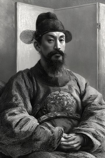 Portrait de Min Jeong-jung (閔鼎重, 1628-1692)