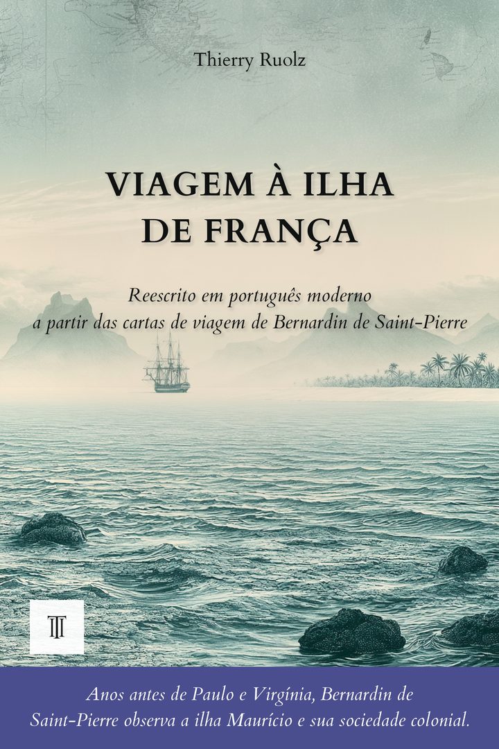 Capa de Viagem à Ilha de França de Bernardin de Saint-Pierre
