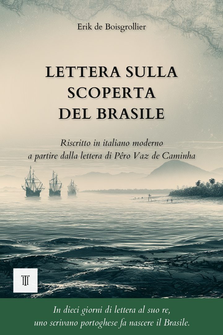 Copertina di Lettera sulla scoperta del Brasile di Pêro Vaz de Caminha