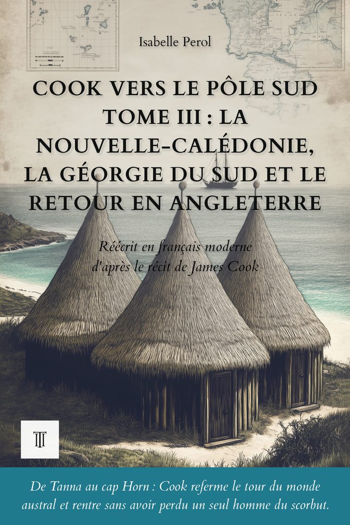 Couverture de Cook vers le pôle Sud, Tome III : La Nouvelle-Calédonie, la Géorgie du Sud et le retour en Angleterre de James Cook