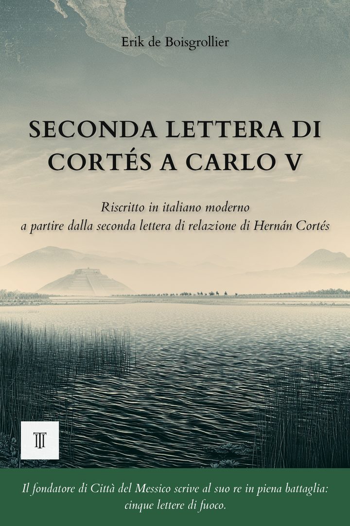 Copertina di Seconda lettera di Cortés a Carlo V di Hernán Cortés