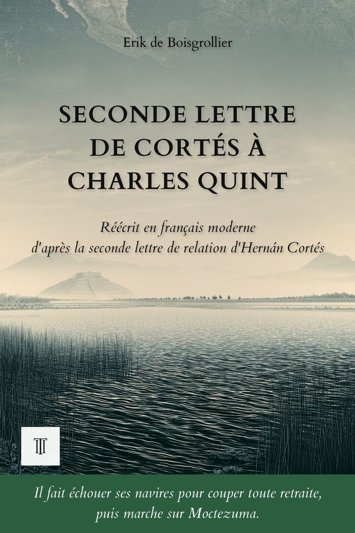 Couverture de Seconde lettre de Cortés à Charles Quint de Hernán Cortés