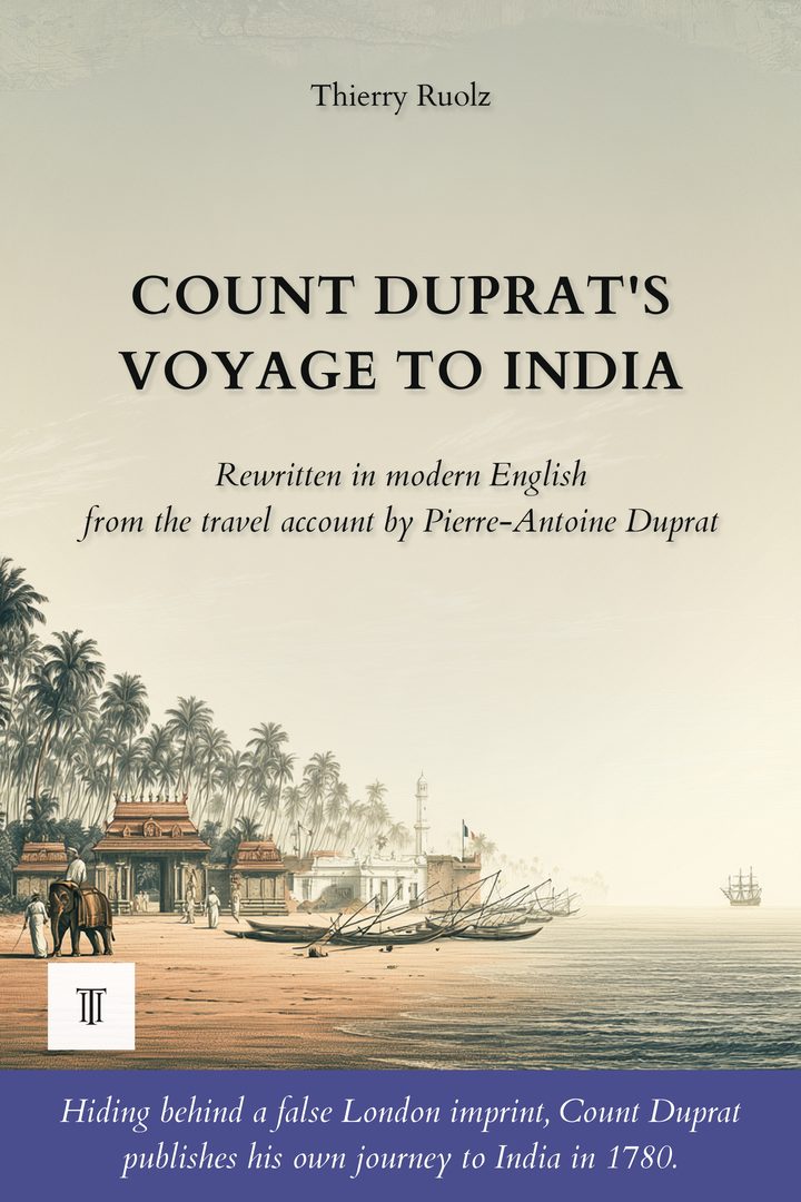 Cover of Count Duprat's Voyage to India by Pierre-Antoine Duprat