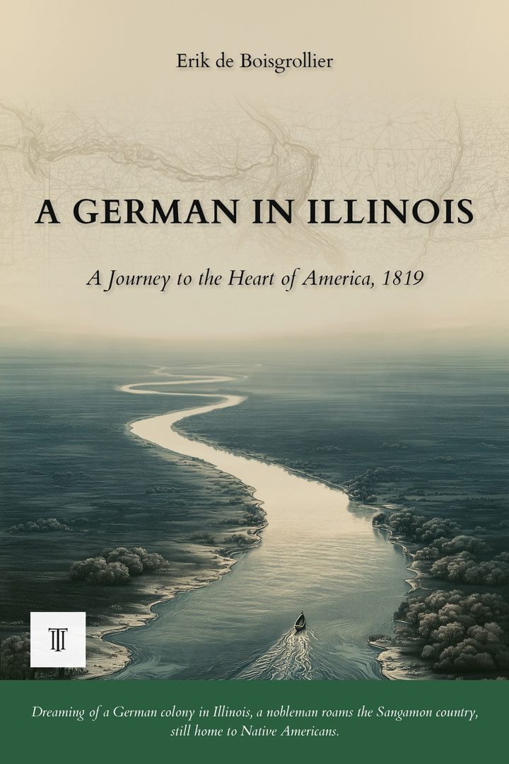 Cover of A German in Illinois by Ferdinand Ernst