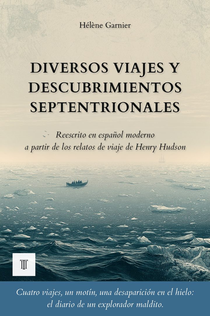 Portada de Diversos viajes y descubrimientos septentrionales de Henry Hudson