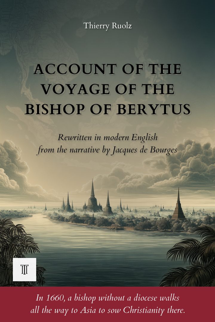 Cover of Account of the Voyage of the Bishop of Berytus by Jacques de Bourges