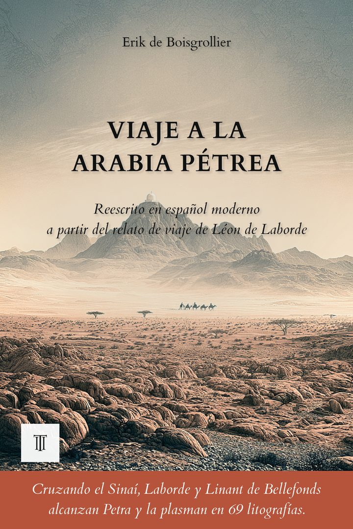 Portada de Viaje a la Arabia Pétrea de Léon de Laborde