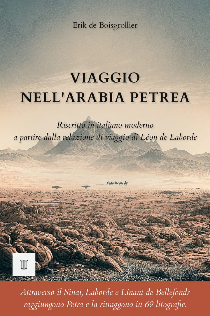 Copertina di Viaggio nell'Arabia Petrea di Léon de Laborde