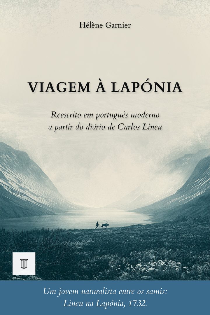 Capa de Viagem à Lapónia de Carlos Lineu