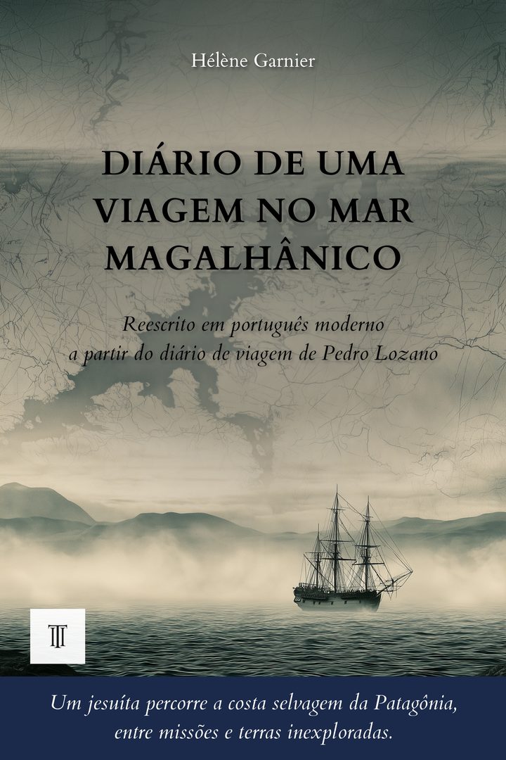 Capa de Diário de uma viagem no mar Magalhânico de Pedro Lozano