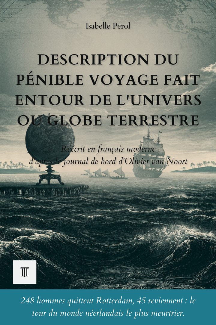 Couverture de Description du pénible voyage fait entour de l'univers ou globe terrestre de Olivier van Noort