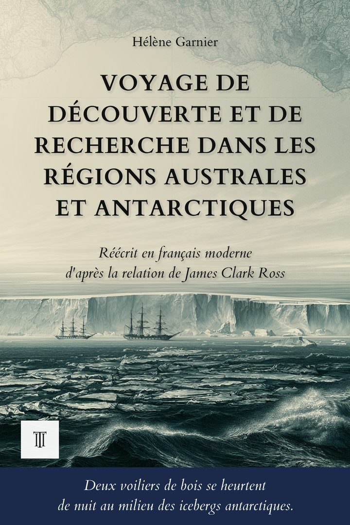 Couverture de Voyage de découverte et de recherche dans les régions australes et antarctiques de James Clark Ross