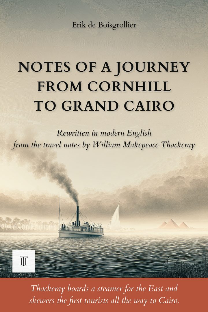 Cover of Notes of a Journey from Cornhill to Grand Cairo by William Makepeace Thackeray