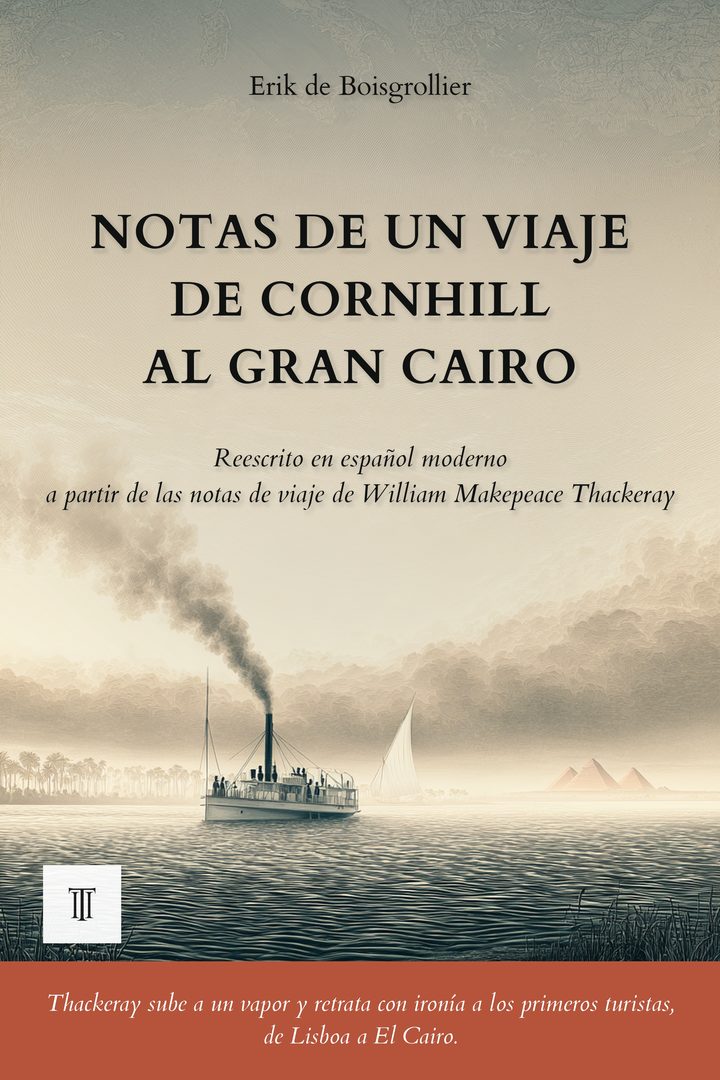 Portada de Notas de un viaje de Cornhill al Gran Cairo de William Makepeace Thackeray